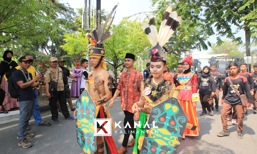 Karnaval Budaya Borneo Pertikrada 2019 Ramaikan Kota 