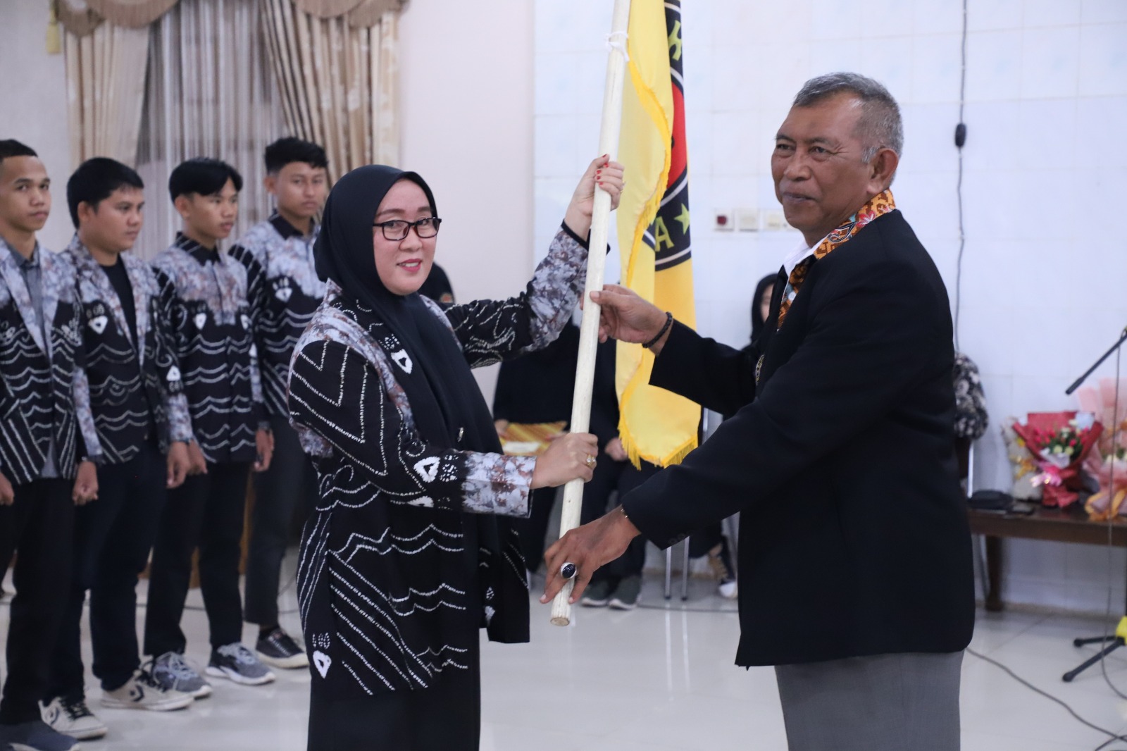 Ketua Pengprov TI Kalsel Resmikan HSU Taekwondo Kabupaten 2023-2027