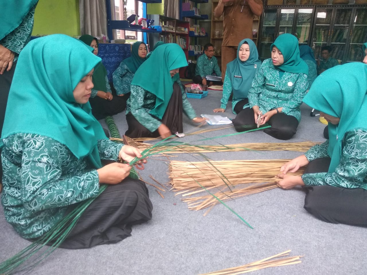 Sentra Kerajinan Desa Pulantani Wakili HSU dalam Lomba UP2K Tingkat Kalimantan Selatan