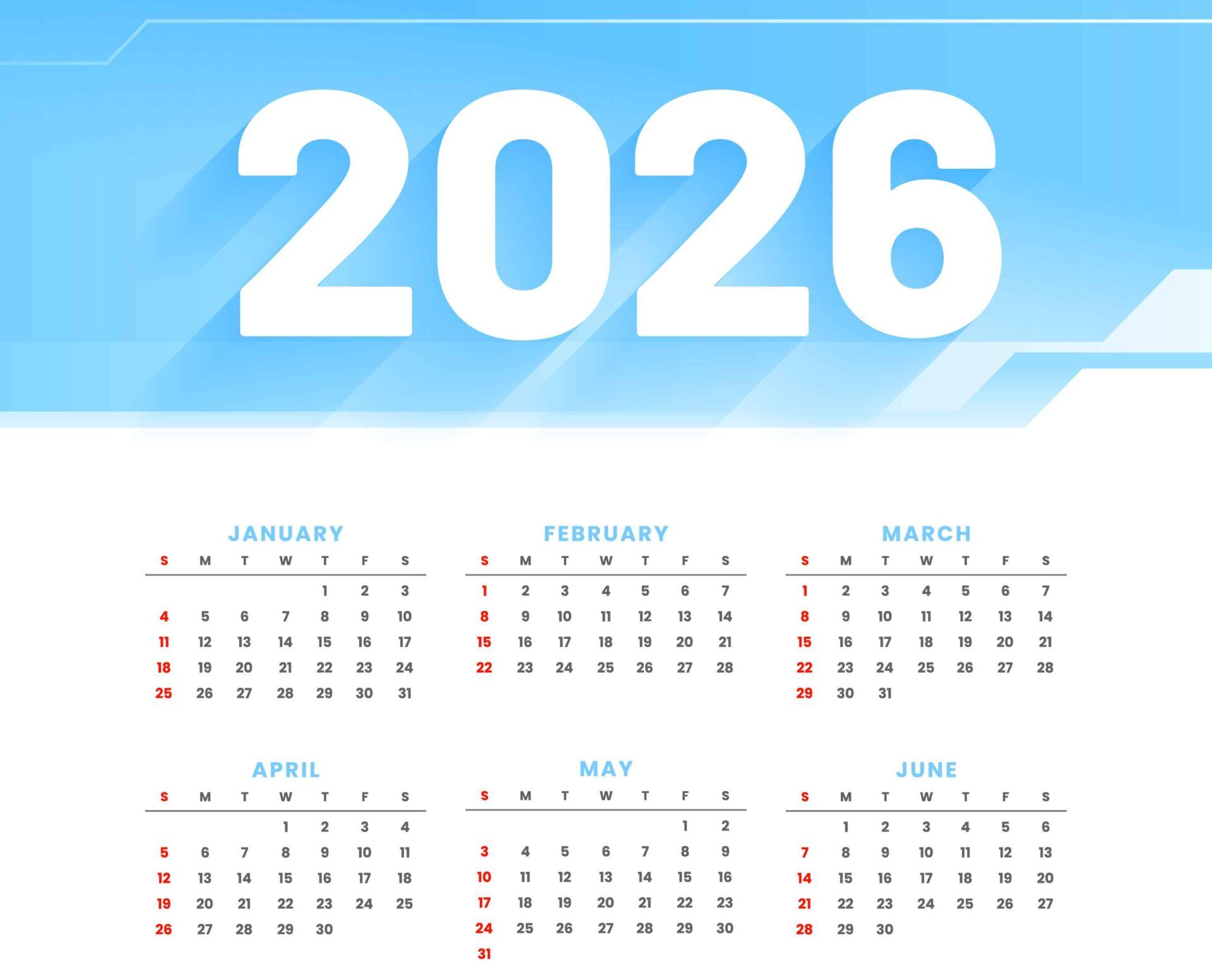 kalender 2026